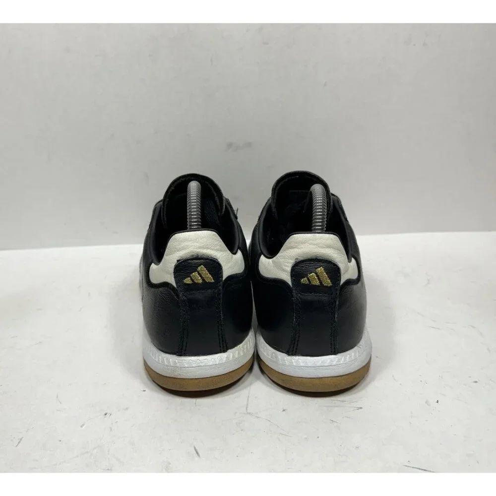 Adidas Samba Millennium Indoor Soccer Shoe Men’s Size 7.5 Black‎ White 088559